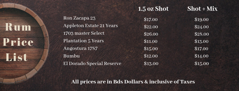 Rum Selection SCCH14